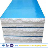 eps sandwich roof panel/polystyrene roof sandwich panel price factory of building materials